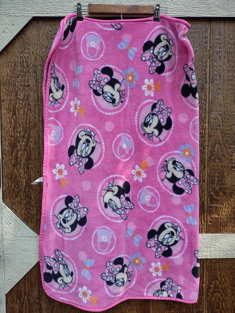 Disney Minnie Mouse plush blanket 30x36